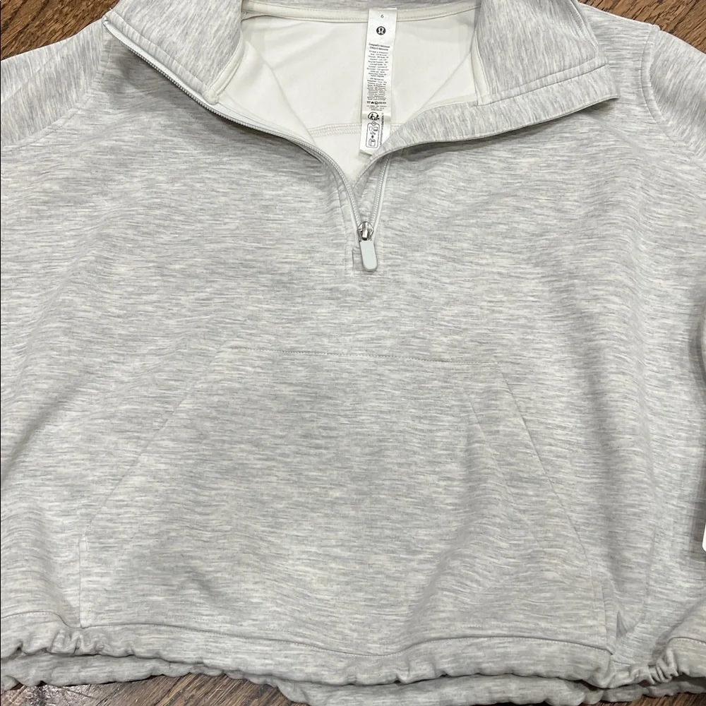 Lululemon brushed softstreme half zip -6 - Picture 4 of 6